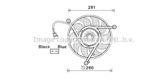 Вентилятор PRASCO VW7531