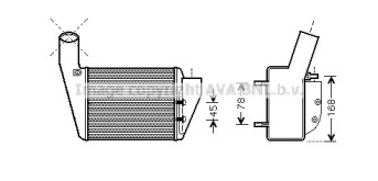 Интеркулер PRASCO VWA4222