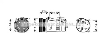 Компрессор PRASCO VWK280