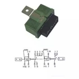 Реле, топливный насос HOFFER 7240130