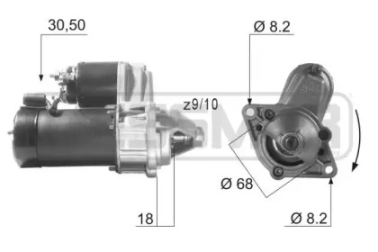 Стартер MESSMER 220001