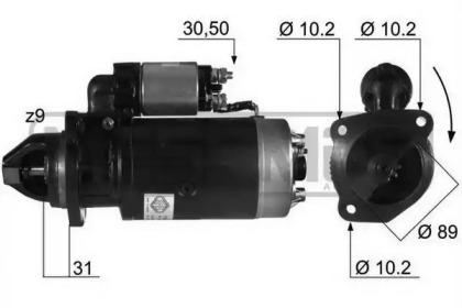 Стартер MESSMER 220009