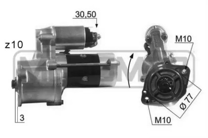 Стартер MESSMER 220013