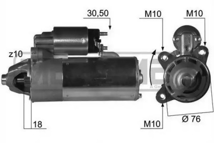 Стартер MESSMER 220015