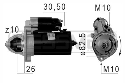 Стартер MESSMER 220029