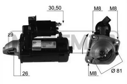 Стартер MESSMER 220033