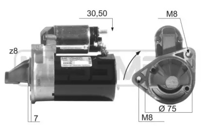 Стартер MESSMER 220036