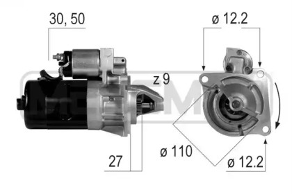 Стартер MESSMER 220038