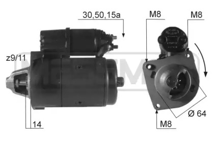 Стартер MESSMER 220051