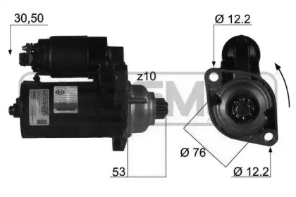 Стартер MESSMER 220055