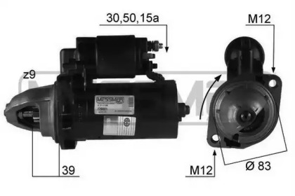 Стартер MESSMER 220061