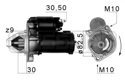 Стартер MESSMER 220062