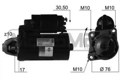 Стартер MESSMER 220073