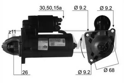 Стартер MESSMER 220076