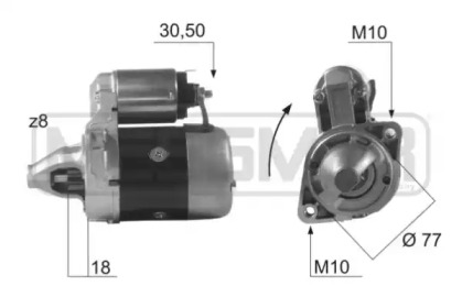 Стартер MESSMER 220078