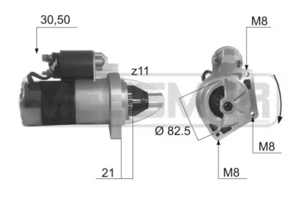 Стартер MESSMER 220079