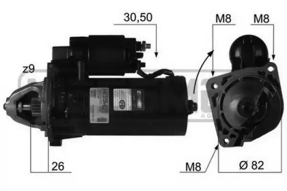 Стартер MESSMER 220081