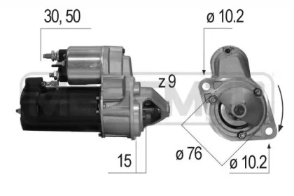 Стартер MESSMER 220087