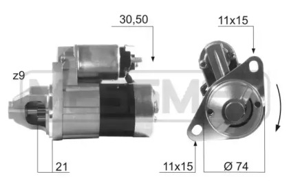 Стартер MESSMER 220090