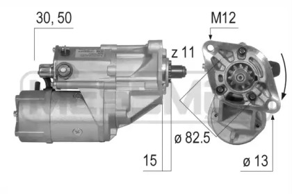 Стартер MESSMER 220103