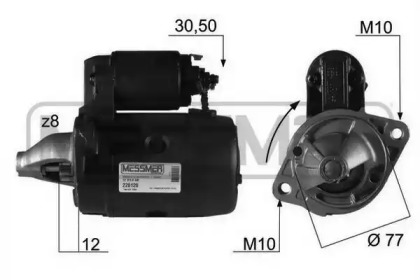 Стартер MESSMER 220120