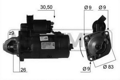 Стартер MESSMER 220122