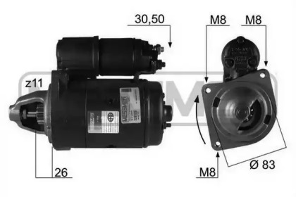 Стартер MESSMER 220125