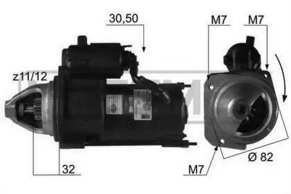 Стартер MESSMER 220127