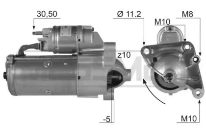 Стартер MESSMER 220136