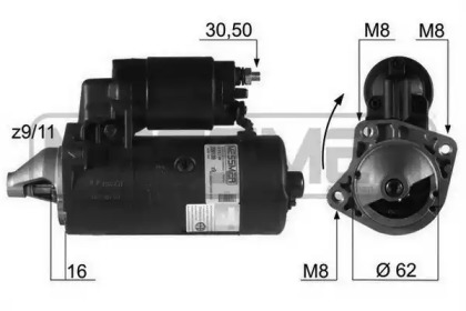 Стартер MESSMER 220139