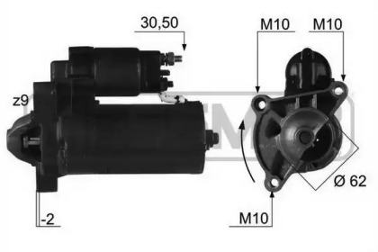 Стартер MESSMER 220140