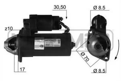 Стартер MESSMER 220146