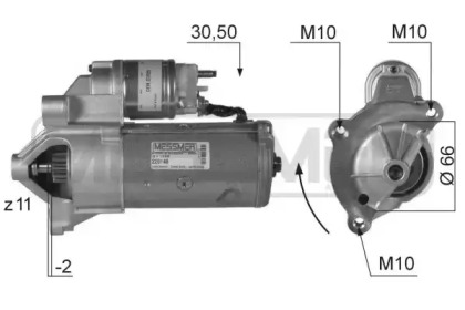 Стартер MESSMER 220148