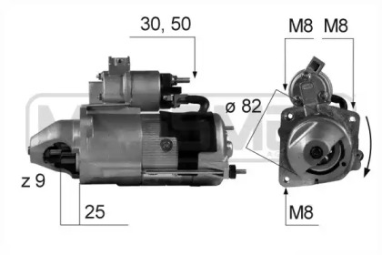 Стартер MESSMER 220158