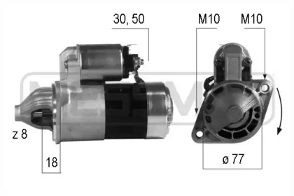 Стартер MESSMER 220191