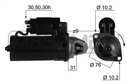 Стартер MESSMER 220201