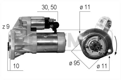 Стартер MESSMER 220208