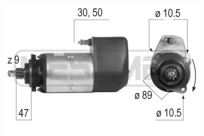 Стартер MESSMER 220219