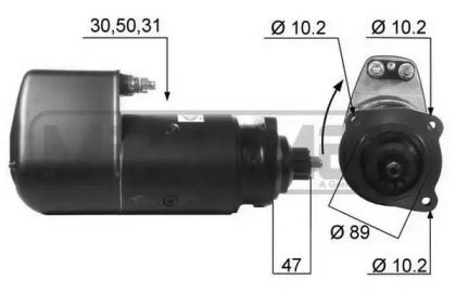 Стартер MESSMER 220246