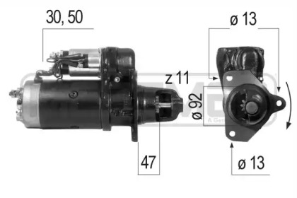 Стартер MESSMER 220260