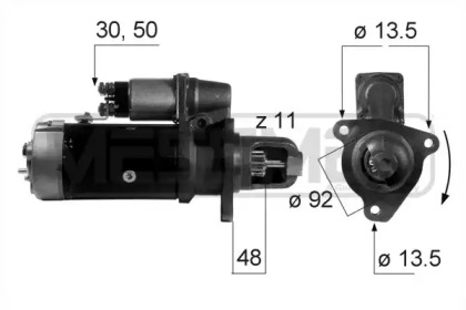 Стартер MESSMER 220261