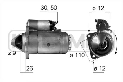 Стартер MESSMER 220262