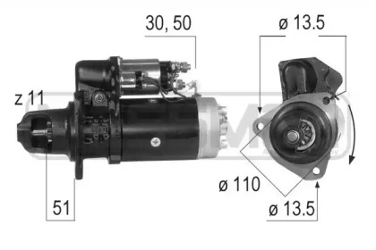 Стартер MESSMER 220275