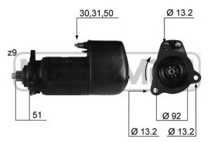 Стартер MESSMER 220290