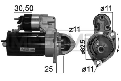 Стартер MESSMER 220333