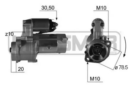 Стартер MESSMER 220350