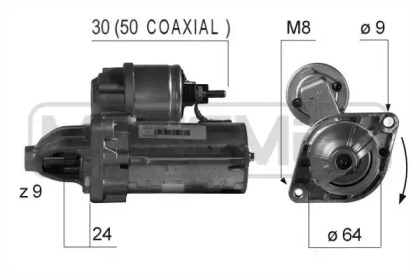 Стартер MESSMER 220359