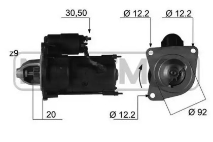 Стартер MESSMER 220362