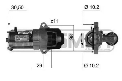 Стартер MESSMER 220369