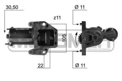 Стартер MESSMER 220373